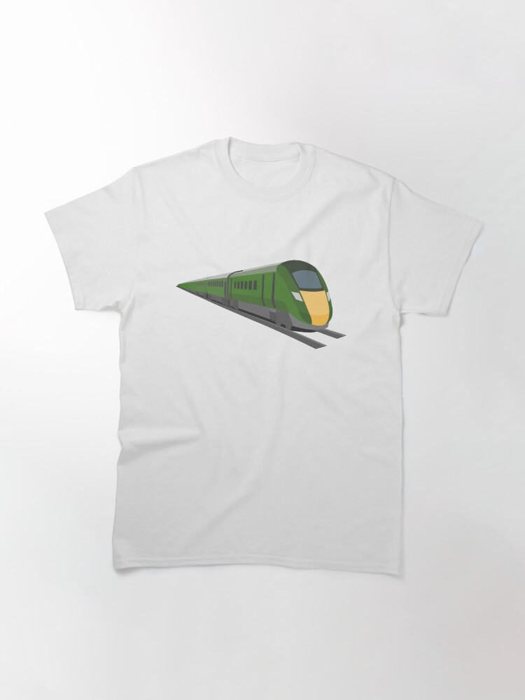 Thumbnail 3 of 7, Classic T-Shirt, Fast Train – GWR Express Electric designed and sold by mattish.