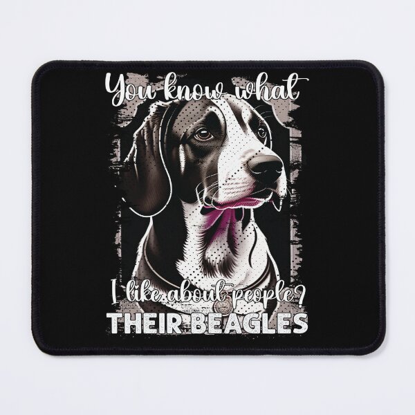 Item preview, You Know What I Like About People Their Beagles Dog Lover designed and sold by Trendy Valley .