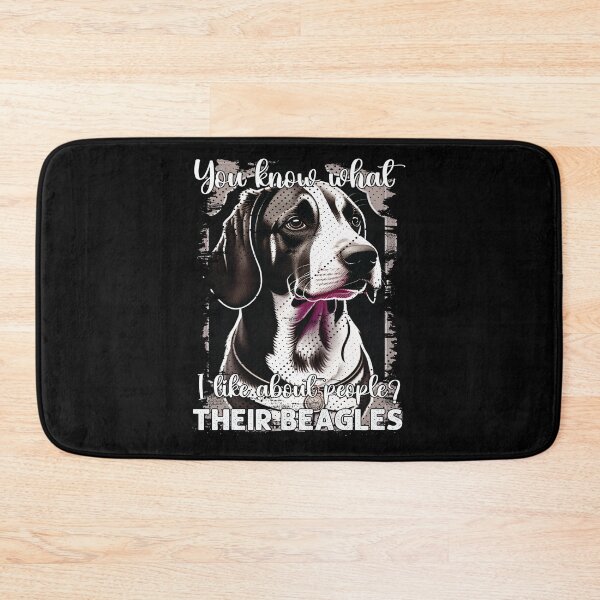 Item preview, You Know What I Like About People Their Beagles Dog Lover designed and sold by Trendy Valley .