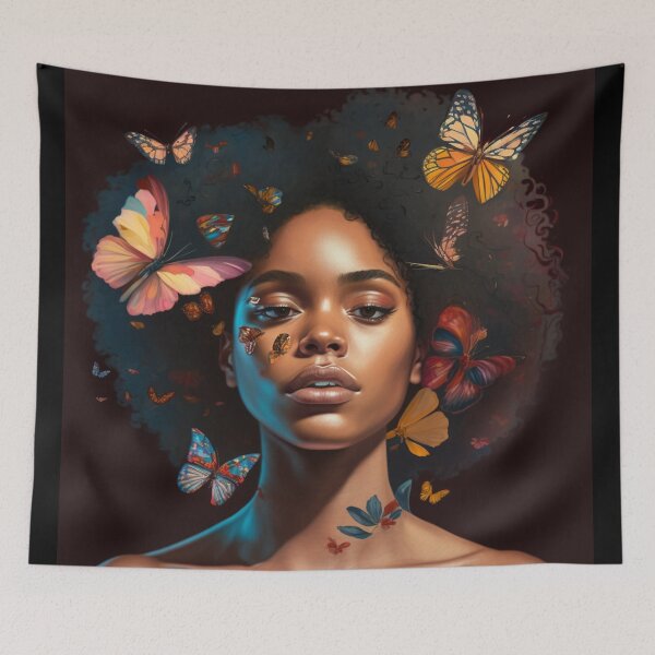 Item preview, Afros and Butterflies: A Tribute to Black History designed and sold by BeerBot.