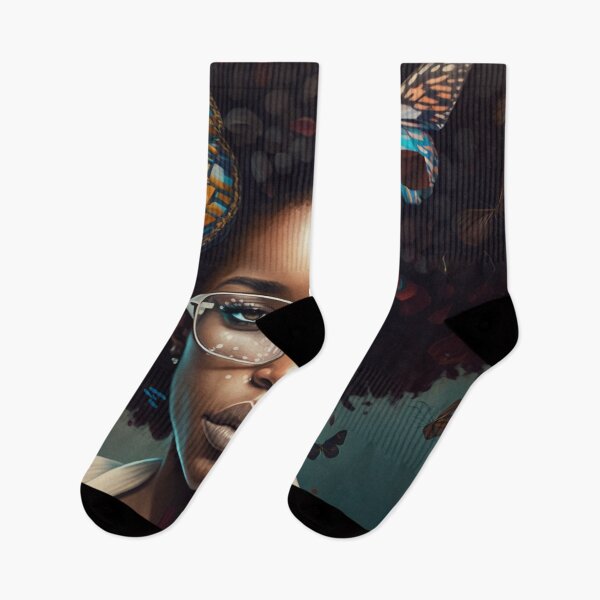 Item preview, Afros and Butterflies: A Tribute to Black History designed and sold by BeerBot.