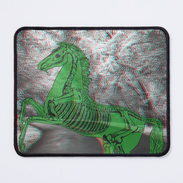 Item preview, 3d trees road with ghost horse designed and sold by Leo-Fein.