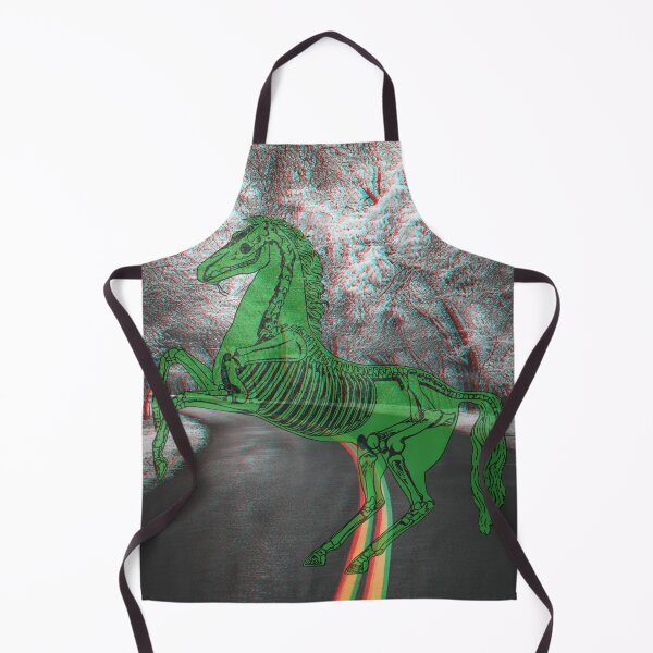 Item preview, 3d trees road with ghost horse designed and sold by Leo-Fein.