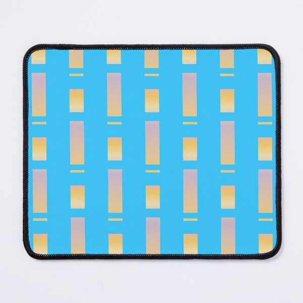 Item preview, Blue beige color combination | Blue beige color geometric pattern designed and sold by lausn.