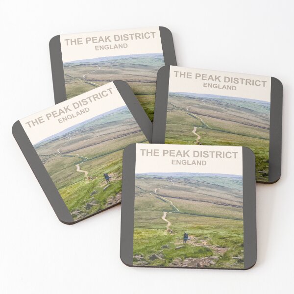 Artikelvorschau, Peak District, Derbyshire. Reiseplakat entworfen und verkauft von BarbaraGlebska.