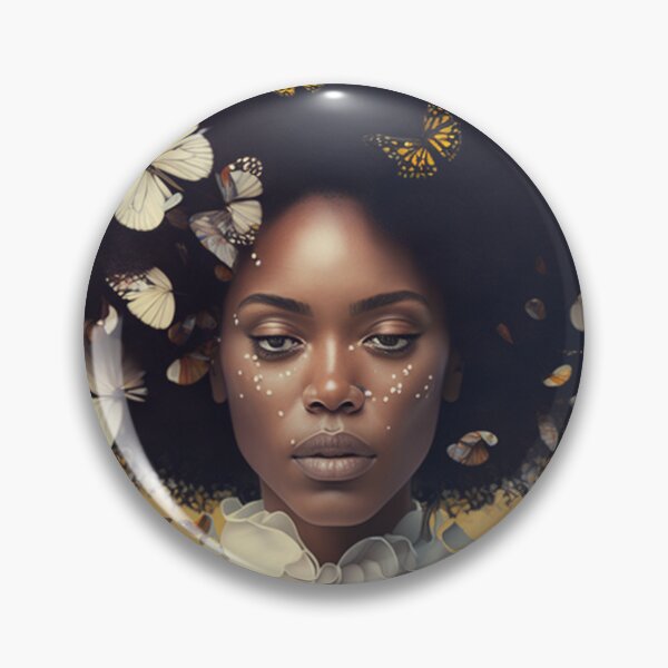 Item preview, Afros and Butterflies: A Tribute to Black History designed and sold by BeerBot.