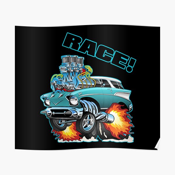 Rat Fink Posters for Sale | Redbubble