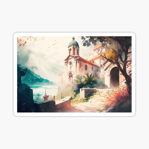 LaVilla Exponentiale, Island of endless possibilities Sticker