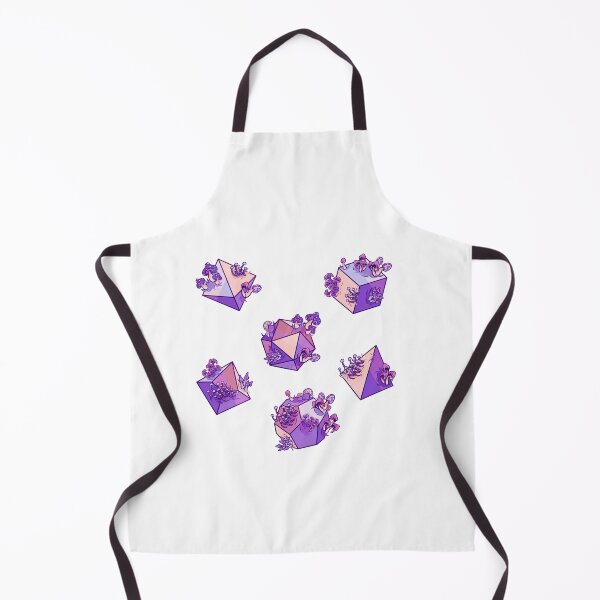 Item preview, Mushroom Dice Set Purple designed and sold by AnnNeedSleep.