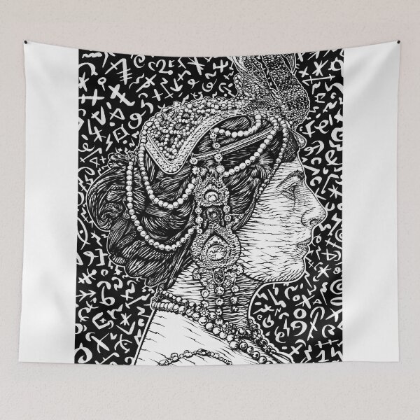 Item preview, MATA HARI ink portrait .2 designed and sold by lautir.