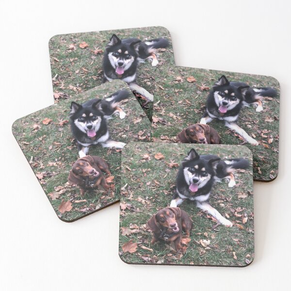 Item preview, Pups in the Fall designed and sold by Crumbelina.