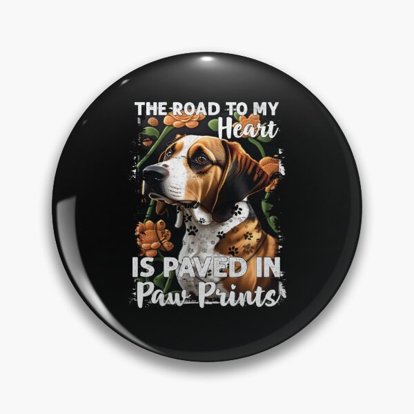 Item preview, Road to my Heart is Paved with Paw Prints Beagle Lover  designed and sold by Trendy Valley .