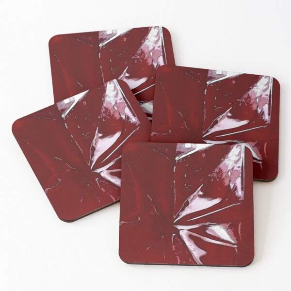 Item preview, Red glass reflection effect design  designed and sold by WorldOfWendyArt.