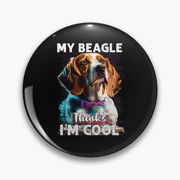 Item preview, My Beagle Thinks I'm Cool Beagle Lover Sarcastic Funny designed and sold by Trendy Valley .