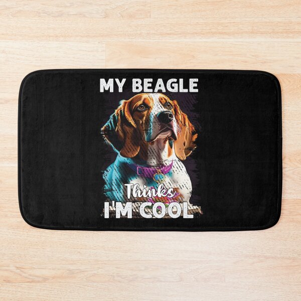 Item preview, My Beagle Thinks I'm Cool Beagle Lover Sarcastic Funny designed and sold by Trendy Valley .
