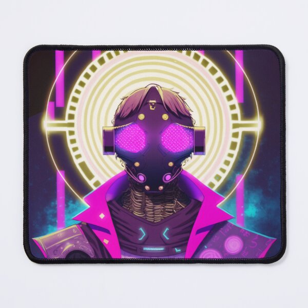 Item preview, Synthwave cyberpunk priest designed and sold by RESToRAPTOR.