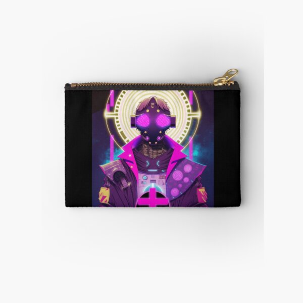 Item preview, Synthwave cyberpunk priest designed and sold by RESToRAPTOR.
