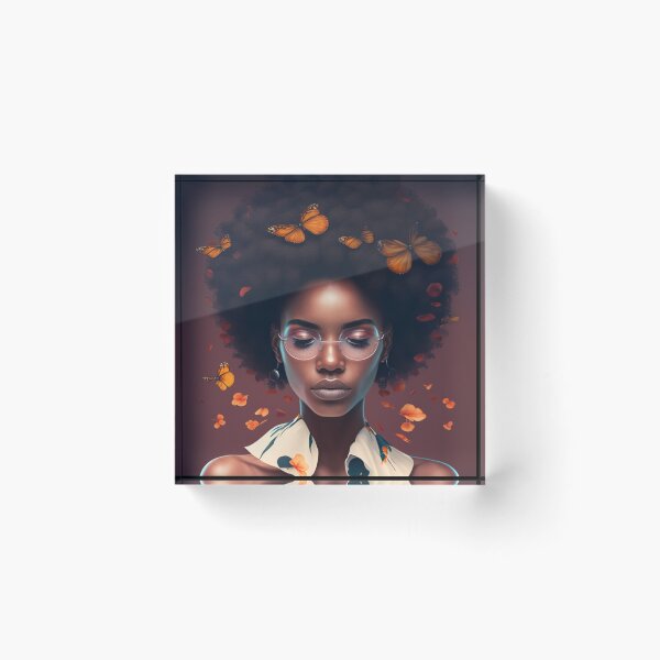 Item preview, Afro and Butterflies: A Tribute to Black History designed and sold by BeerBot.