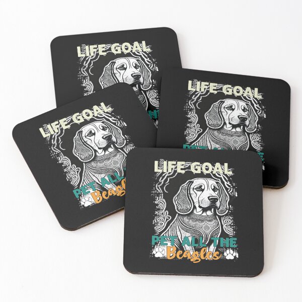 Item preview, Life Goal Pet All The Beagles Funny Beagle Dog Lover  designed and sold by Trendy Valley .