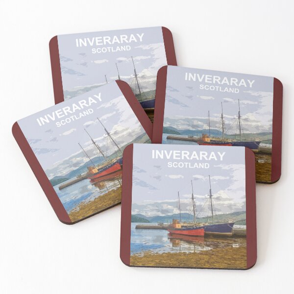 Item preview, Inveraray, Scotland. Vital Spark, Scottish landscape art designed and sold by BarbaraGlebska.