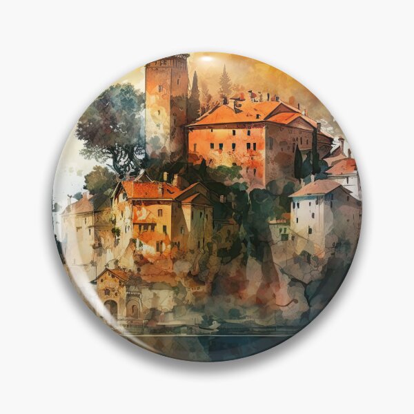 Item preview, Le Palais dans la Brume, The Palace in the Mist designed and sold by Rusty Wright.