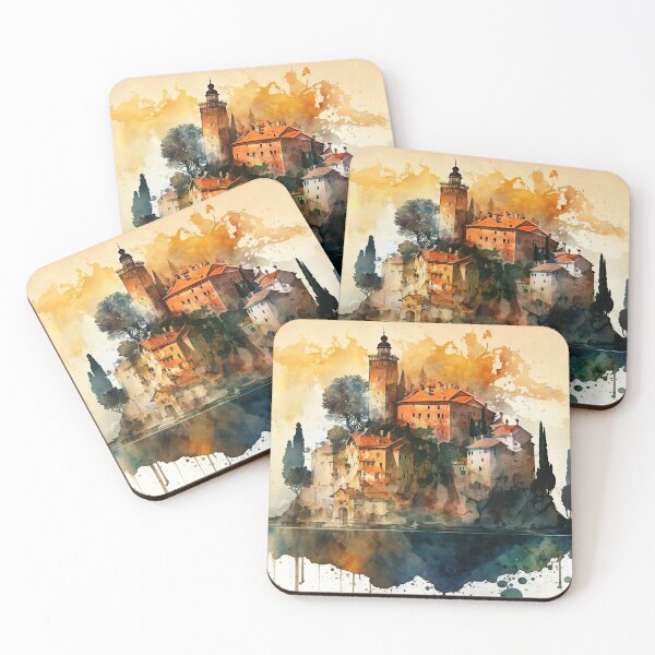 Item preview, Le Palais dans la Brume, The Palace in the Mist designed and sold by Rusty Wright.