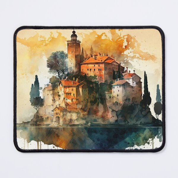 Item preview, Le Palais dans la Brume, The Palace in the Mist designed and sold by Rusty Wright.
