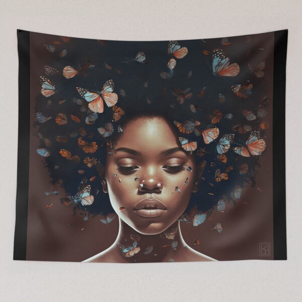 Item preview, Afro and Butterflies: A Tribute to Black History designed and sold by BeerBot.