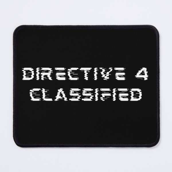 Item preview, Directive 4 Classified 80s movie influenced design designed and sold by RetroDesignsNW.