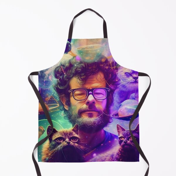 Item preview, Terence McKenna Space Cats designed and sold by Psychedelic-Sap.