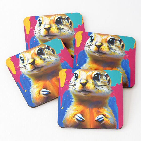 Item preview, Cute Prairie Dog Cartoon Art designed and sold by Kroop.