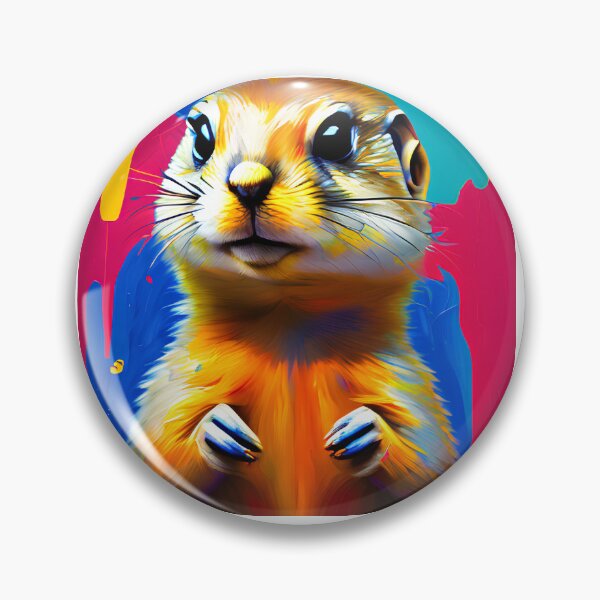 Item preview, Cute Prairie Dog Cartoon Art designed and sold by Kroop.