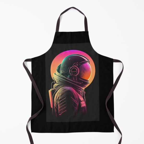Item preview, Synthwave cyberpunk astronaut designed and sold by RESToRAPTOR.