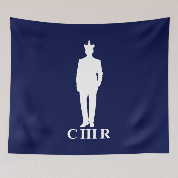 Item preview, British King III Men Charles Long Live The King Coronation designed and sold by pipsmerch.