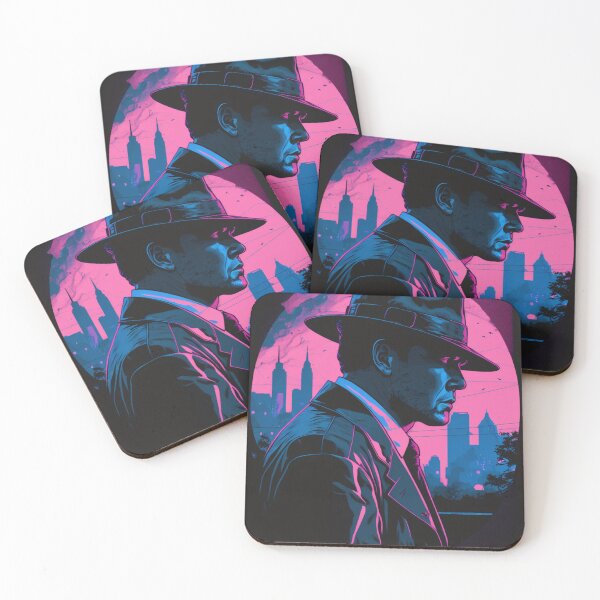 Item preview, Synthwave noir detective designed and sold by RESToRAPTOR.