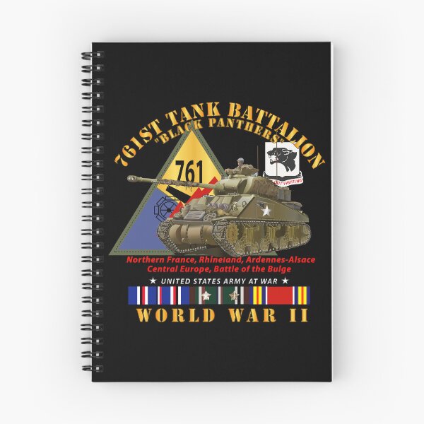 Item preview, Army - 761st Tank Battalion - Black Panthers - w Tank w SSI WWII  EU SVC designed and sold by Military Insignia Products.