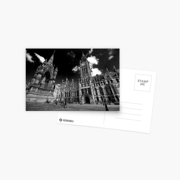 Manchester Town Hall Postcard