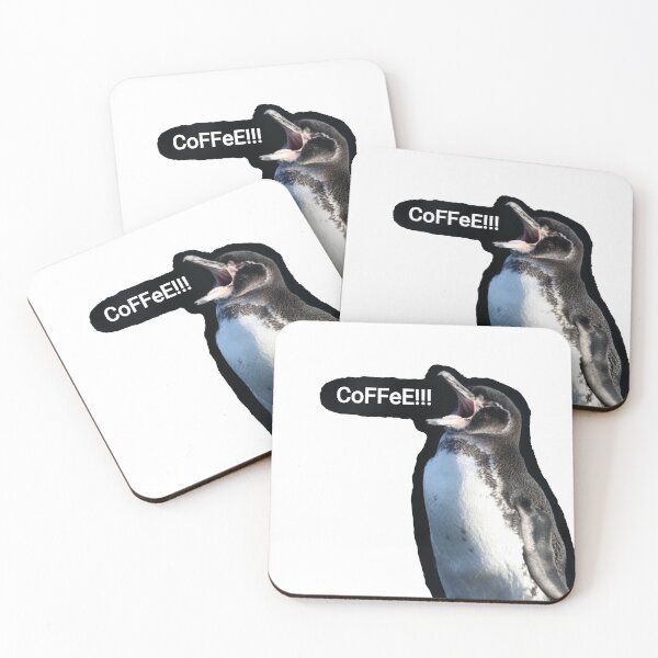 Item preview, Galapagos Penguin needs coffee designed and sold by SBPenguins.