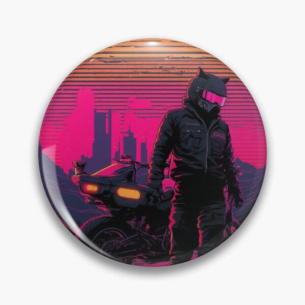 Item preview, Synthwave cyberpunk racer designed and sold by RESToRAPTOR.