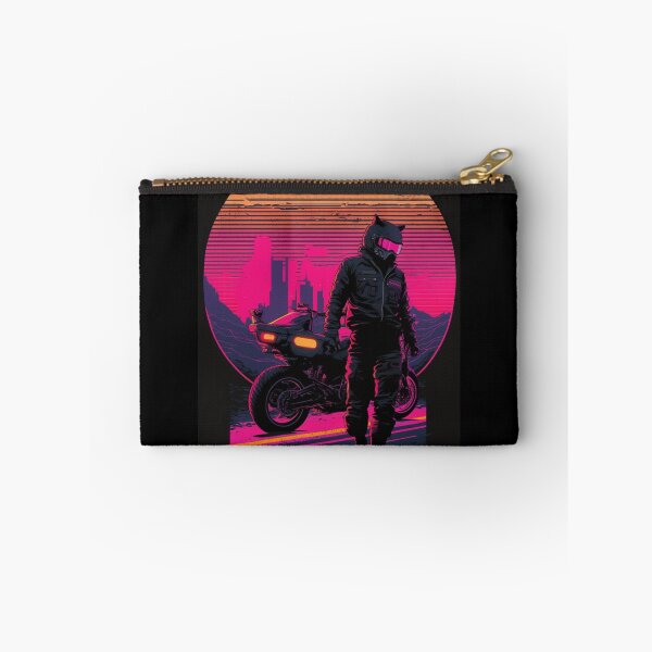 Item preview, Synthwave cyberpunk racer designed and sold by RESToRAPTOR.