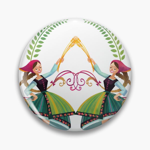 Item preview, Polish Folk Girls designed and sold by Kamila Stankiewicz.