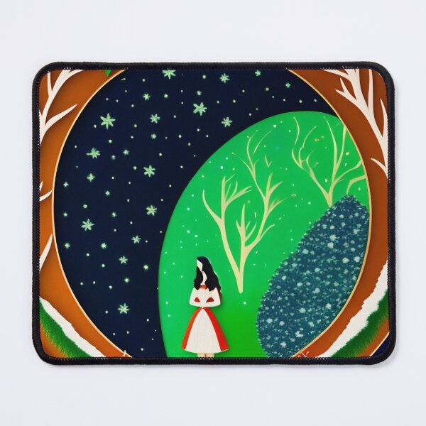 Item preview, Woman With Deer Antlers - Illustrazione designed and sold by farhan20.