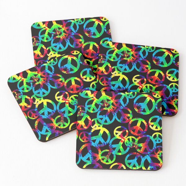 Item preview, TYE-DYE PEACE SIGNS designed and sold by stuph4kewlkidz.