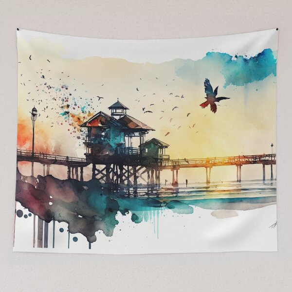 Item preview, Dock of the Bay designed and sold by Rusty Wright.