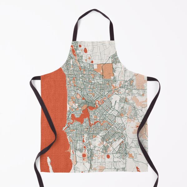 Artikelvorschau, Perth Stadtplan von Australien - Bohemian entworfen und verkauft von deMAP.