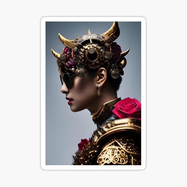 Am I As Cool As I Look? AI Art Portrait Sticker