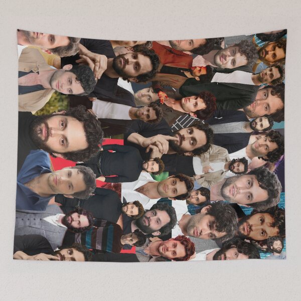 Item preview, Penn Badgley American actor Beautiful Aesthetic Lateral Collage - 3 designed and sold by creativille.