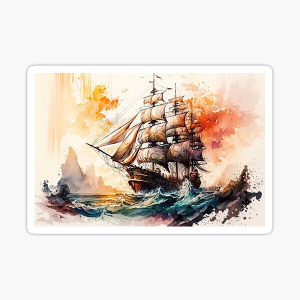 Voyage de l'espoir, Voyage of the Hopeful Sticker