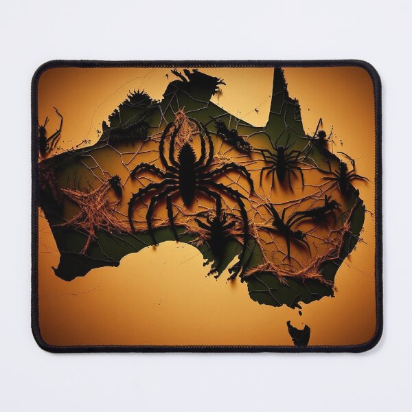 Item preview, Australia map with wild nature designed and sold by Abdullah6251.