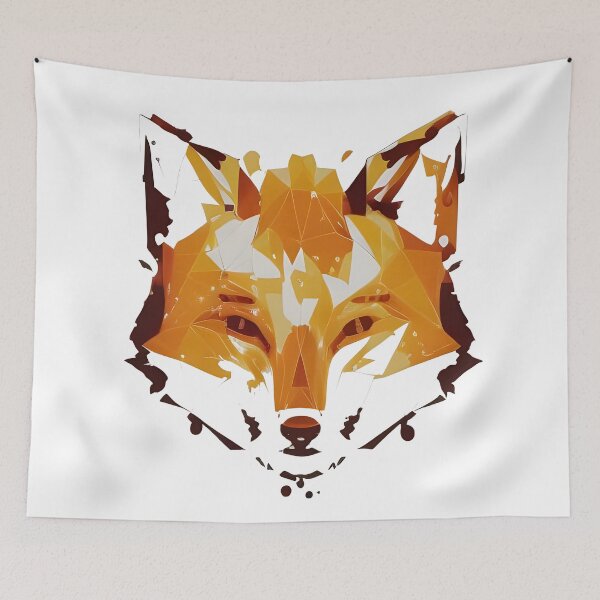 Item preview, print of a fox face designed and sold by SoulGame.